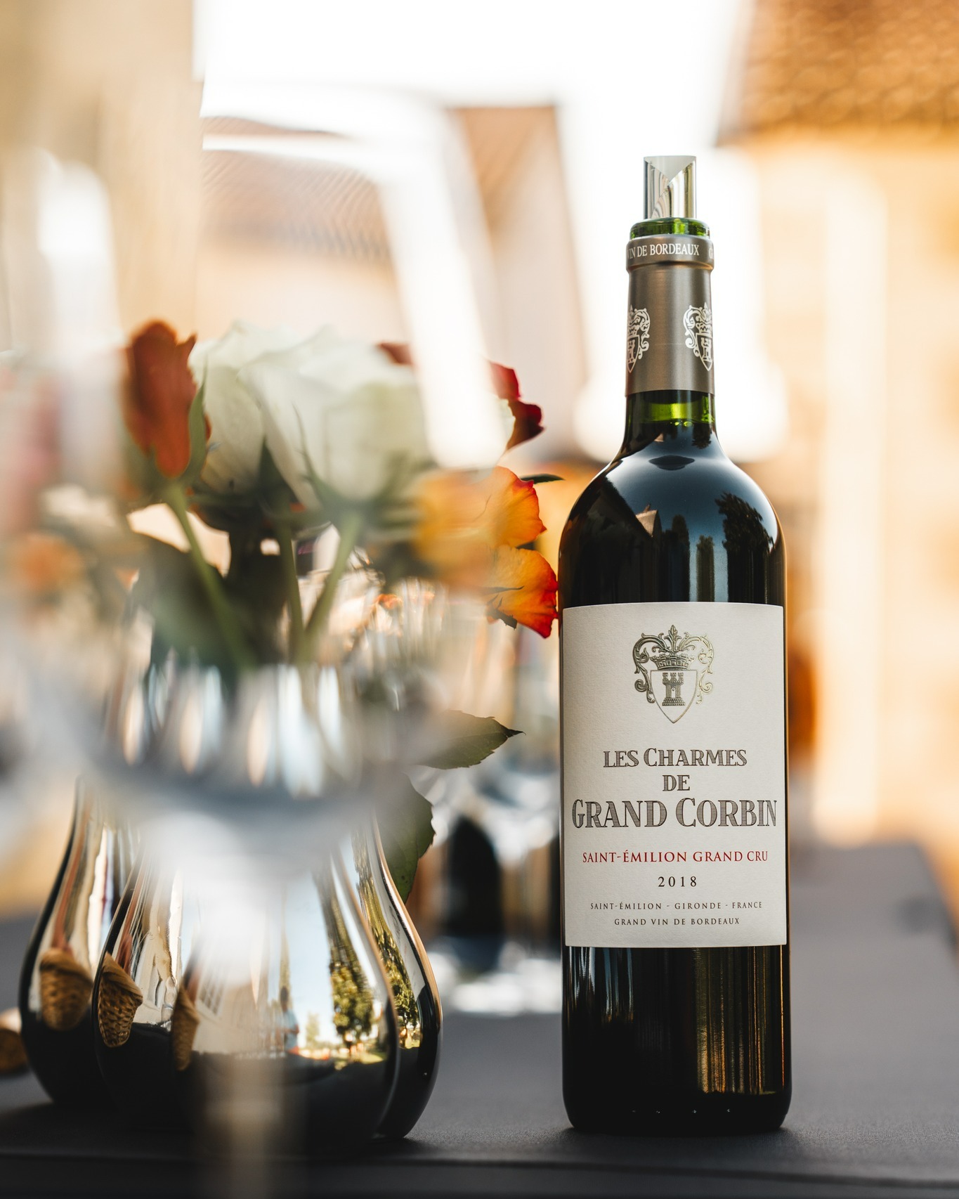 Rượu Vang Les Charmes De Grand Corbin