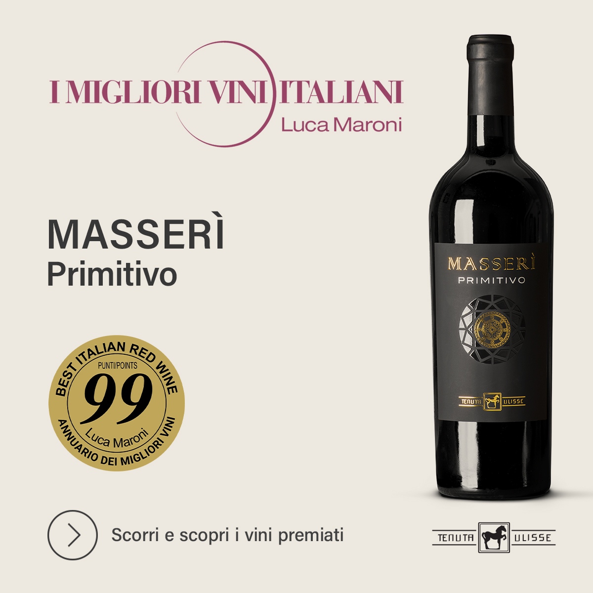 Rượu Vang Masseri Primitivo