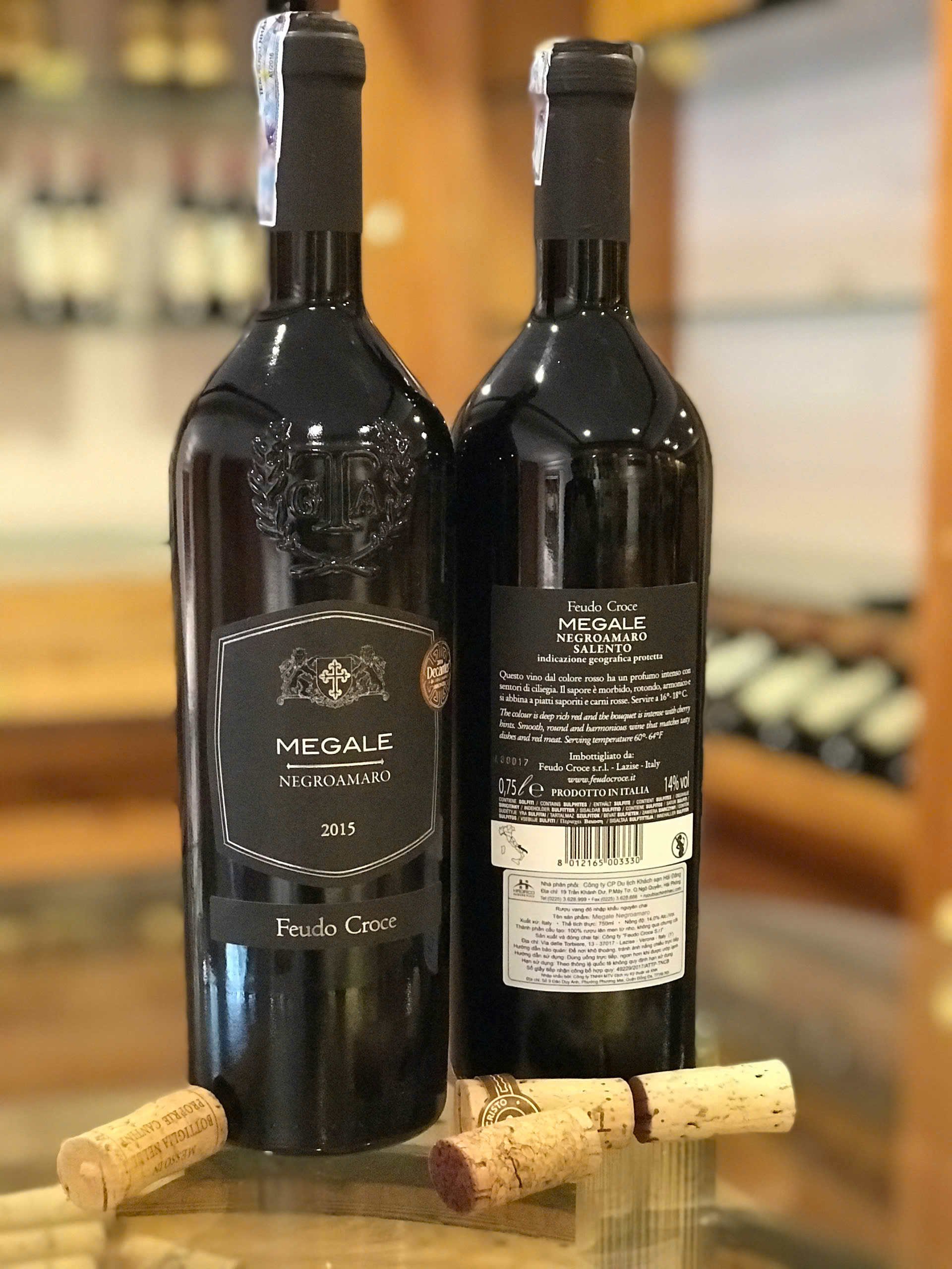 Rượu Vang Megale Black Negroamaro Feudo Croce 4 Rượu Vang Megale Black Negroamaro
