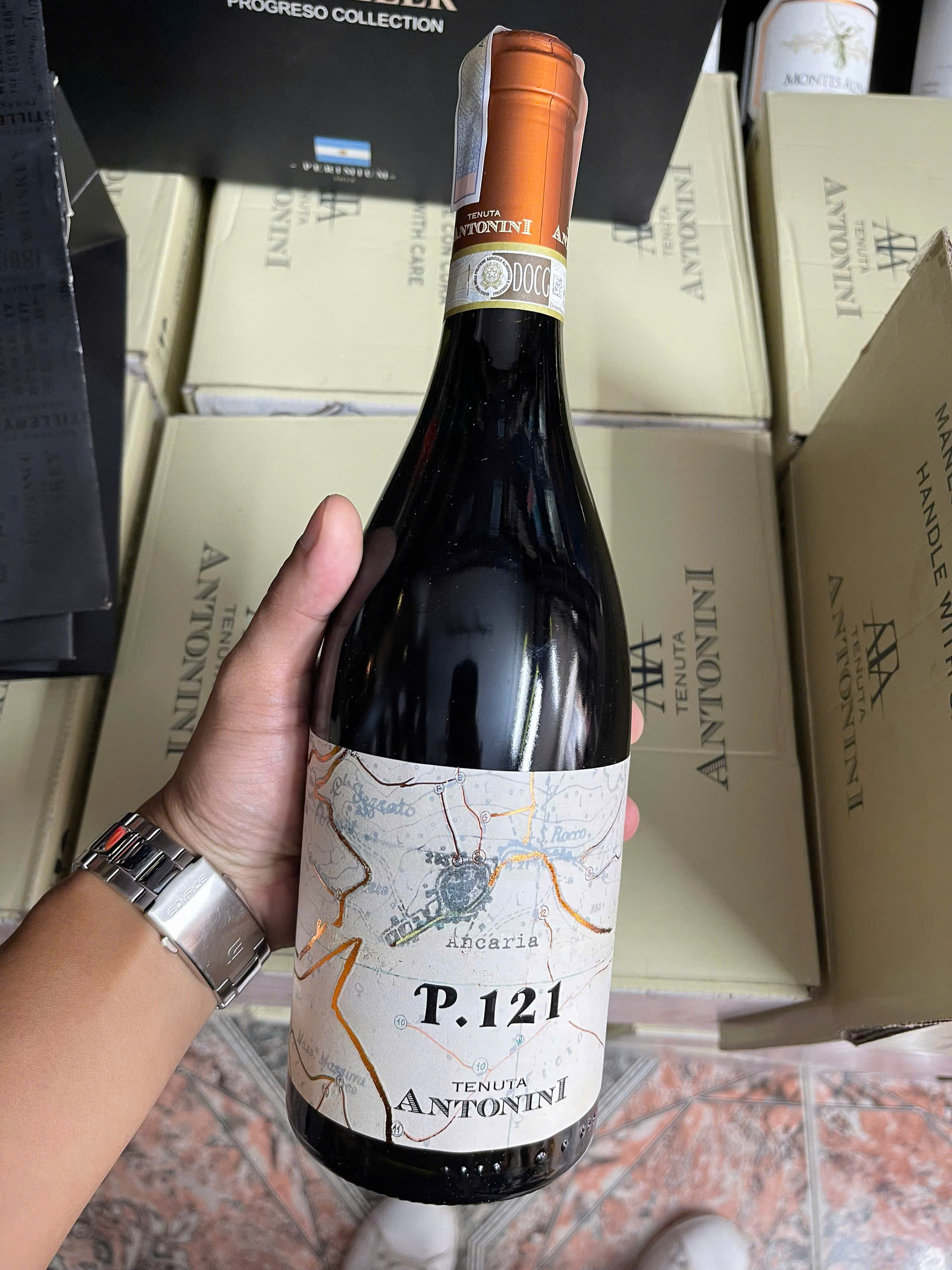 Rượu Vang P121 Tenuta Antonini Montepulciano d'Abruzzo DOCG
