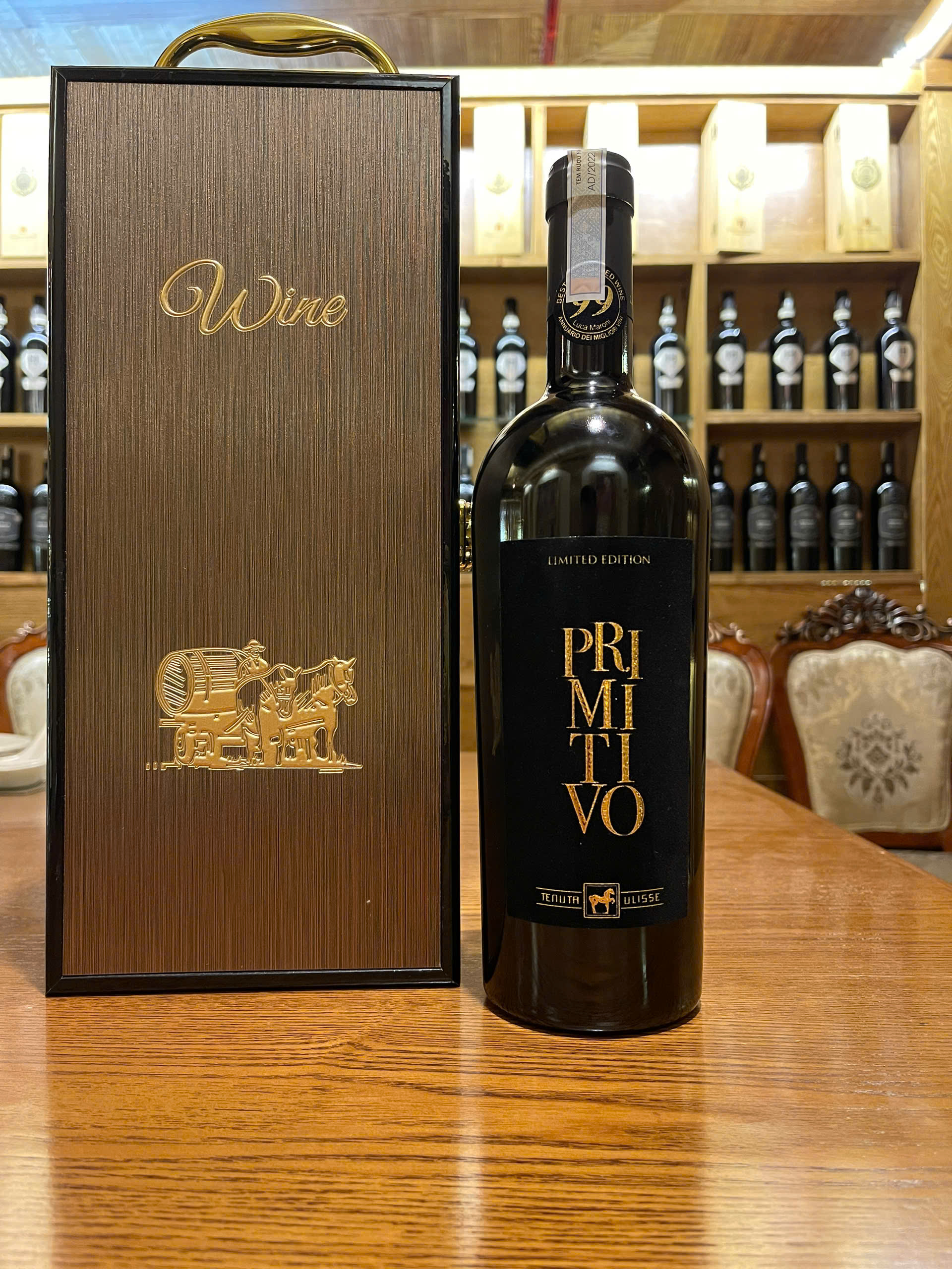 Rượu Vang Primitivo Tenuta Ulisse Limited Edition 1 Rượu Vang Primitivo Tenuta Ulisse Limited Edition