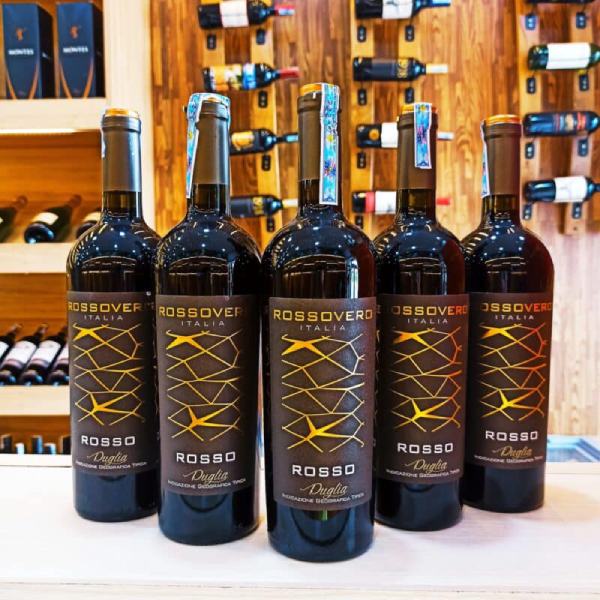 Rượu Vang Rossovero Rosso Puglia