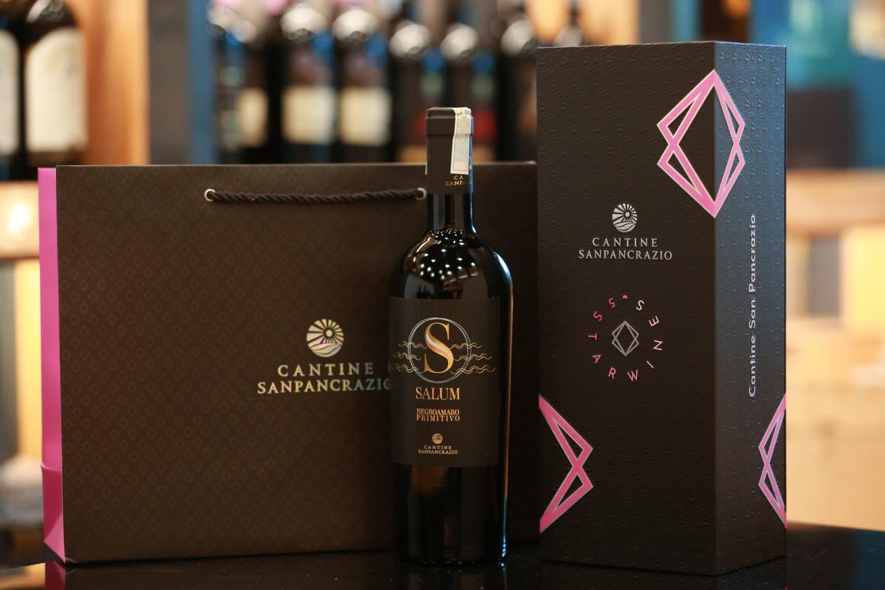 Rượu Vang Salum S Negroamaro Primitivo