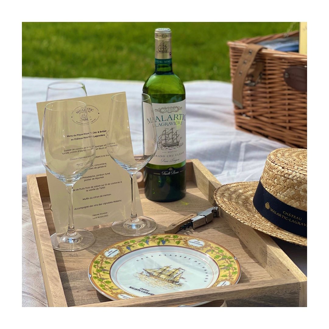 Rượu Vang Trắng Château Malartic Lagravière