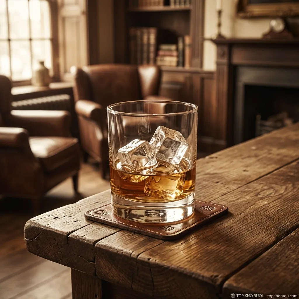 Ly whisky đá