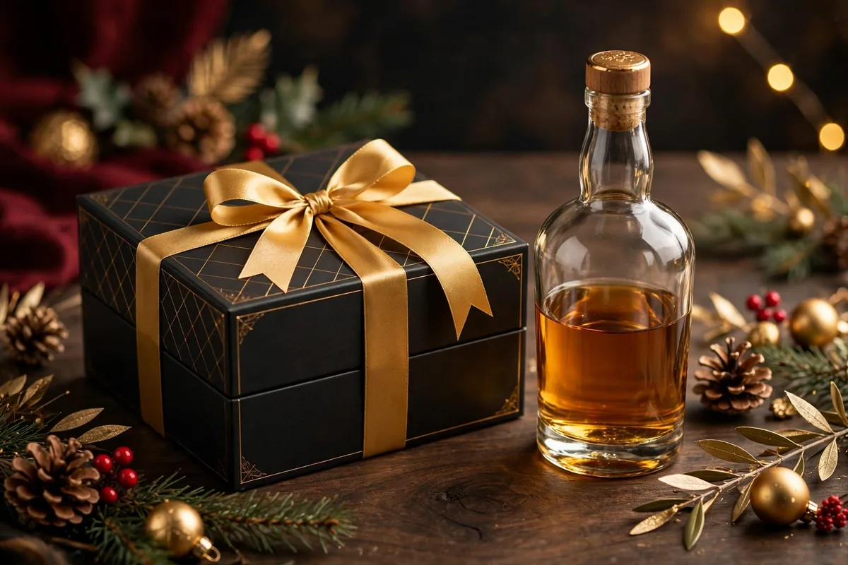 Hộp quà whisky sang trọng