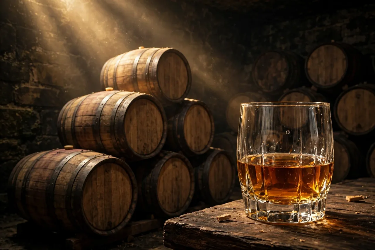 Ly whisky và thùng gỗ sồi - so sánh phong cách whisky Nhật và Scotch