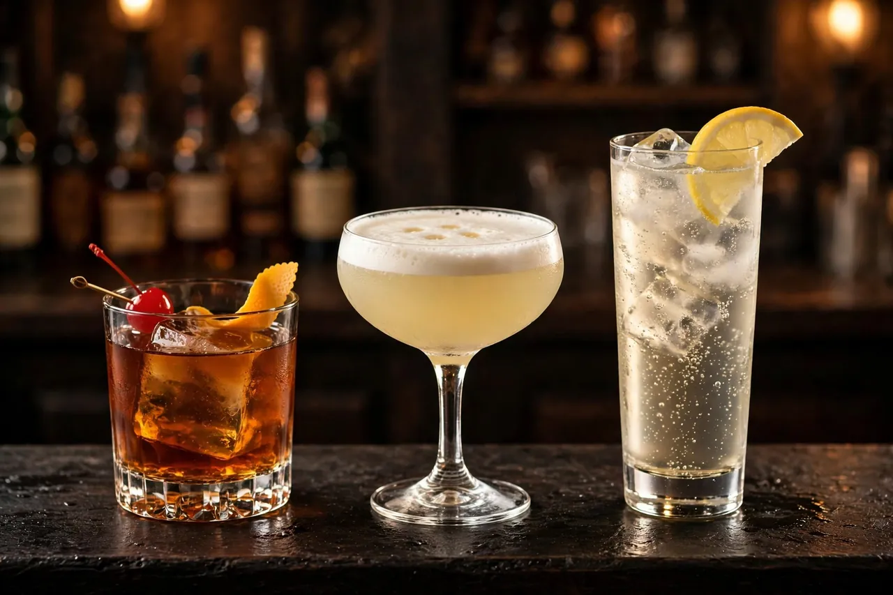 3 ly cocktail whisky các loại pha tại nhà đơn giản